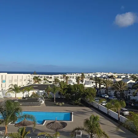 Namaste- Amazing Sea View & Infinity Pool - Good Wifi - Smart Tv-residence Senator Apartment Costa Teguise